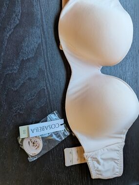 Cosabella Nude Strapless Smooth T-Shirt Bra